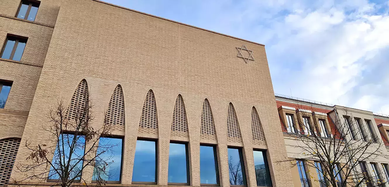 Fassadenansicht Synagogenzentrum Potsdam